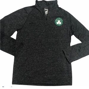 Adidas Dri Fit 1/4 zip ultimate tee Boston Celtics NBA pullover